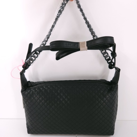 like dreams Handbags - Like Dreams‎ Morgan Baguette Shoulder Crossbody Bag Black Chain Zip Top Small